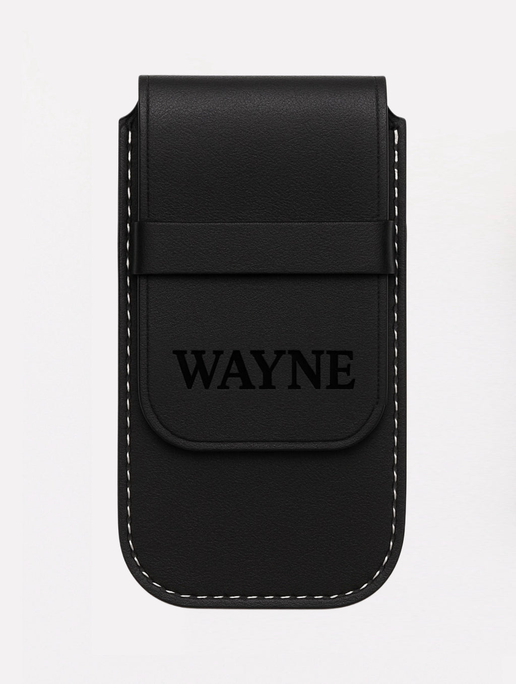 Pochette en cuir Wayne – élégance et protection (Ticket Offert)