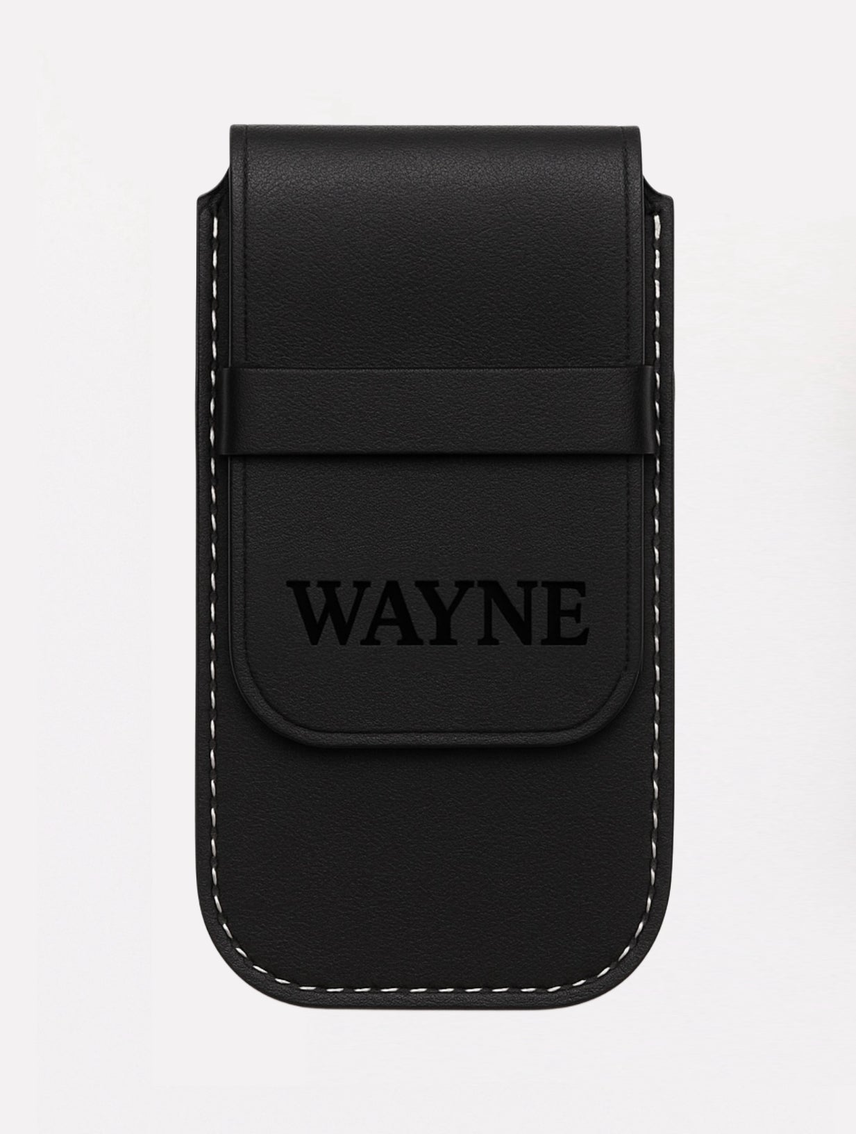 Pochette en cuir Wayne – élégance et protection (Ticket Offert)